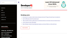 Desktop Screenshot of developeriq.in